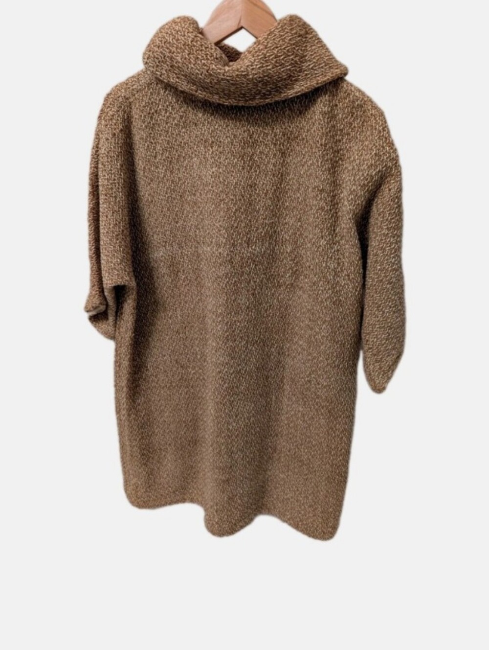 Paul Ropp Vintage Bohemian Cowl Neck Sweater Dress